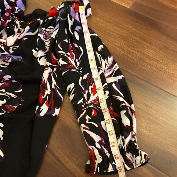 PARKER Floral Off Shoulder Blouse size Small - Picture 9 of 9
